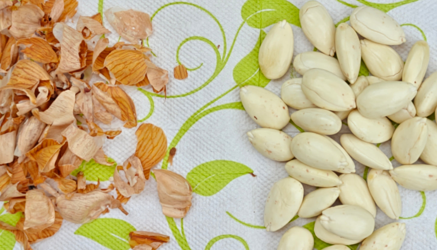 Soaked, Peeled & Dried Almonds